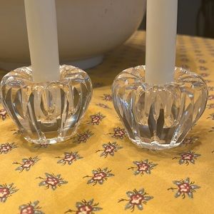 Waterford Cut Crystal Votive Candle holders.